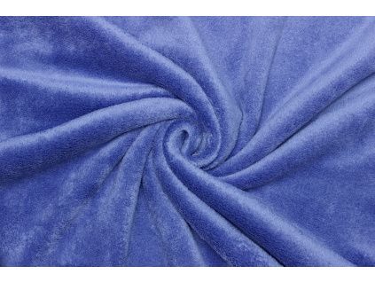 Coral fleece | WellSoft - Modrá