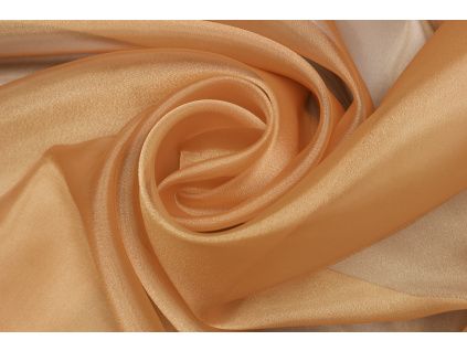 Organza - Oranžová terakota