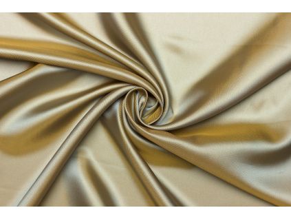 Podšívka viskóza | polyester - Zlato modrý šanžán
