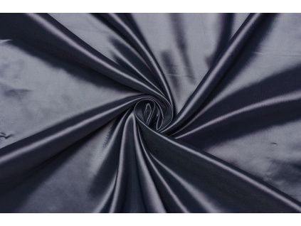 Podšívka polyester elastická - Tmavě modrá