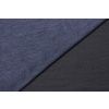 Kostýmová látka bavlna | polyester - Tmavě modrý melír
