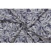 Kostýmová látka polyester - Art geometrický vzor