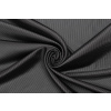 Podšívka viskóza | polyester - Černá se šedým proužkem